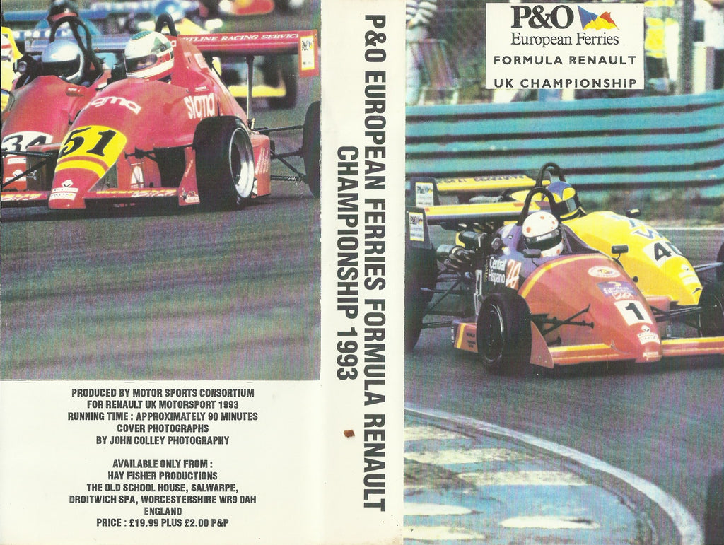 P&O European Ferries Formula Renault UK Championship 1993 [VHS]
