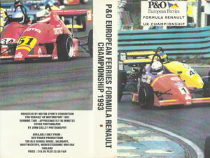 P&O European Ferries Formula Renault UK Championship 1993 [VHS]