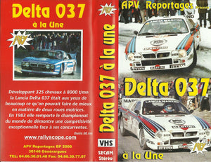 Lancia Delta 037 à la Une - APV Reportages - World Rally Championship [VHS]
