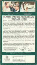 Load image into Gallery viewer, The Classic Cars Magazine Video: Nearly One Hour of Rare Archive Clips Celebrating 20 Years of Classic Cars With... Heritage Motoring Films [VHS]