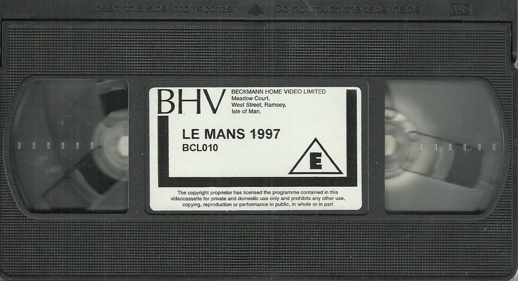 Le Mans 24 Hours 1997 - Official Highlights [VHS]