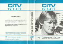 Load image into Gallery viewer, 1984 Lombard RAC Rally - CiTV Sport 5 - World Rally Championship (WRC) [VHS]