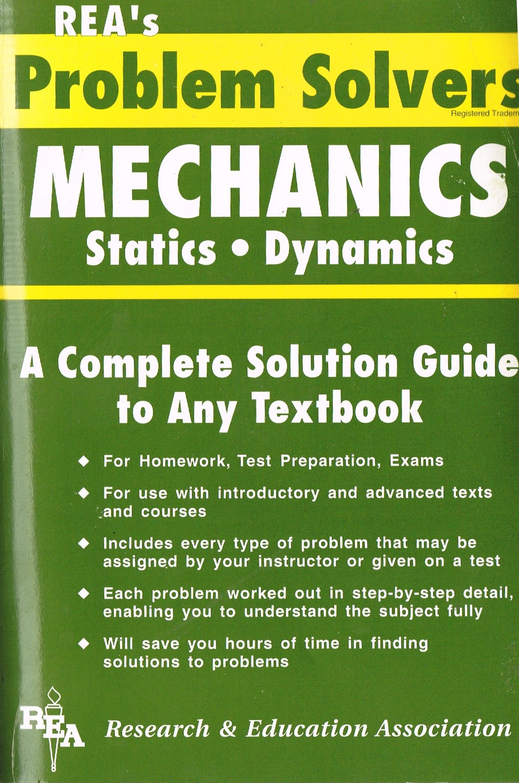 Mechanics: Statics, Dynamics (Problem Solvers)