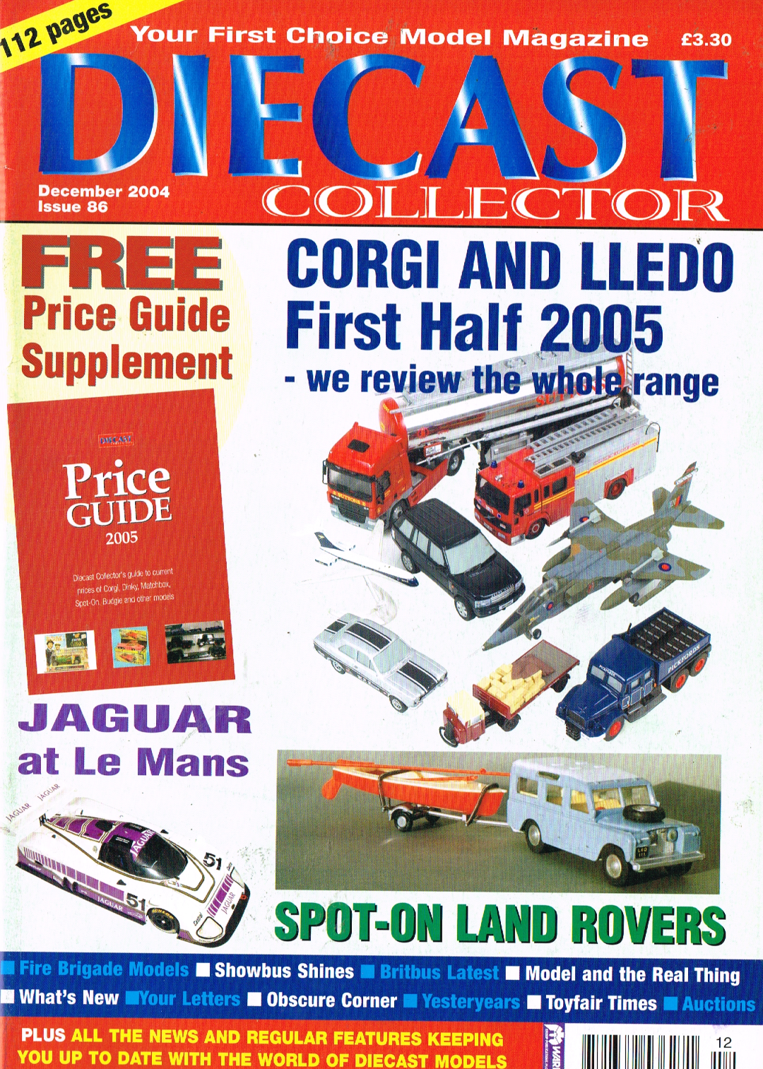 Diecast Collector magazine, December 2004, Issue 86 - Your first choice model magazine