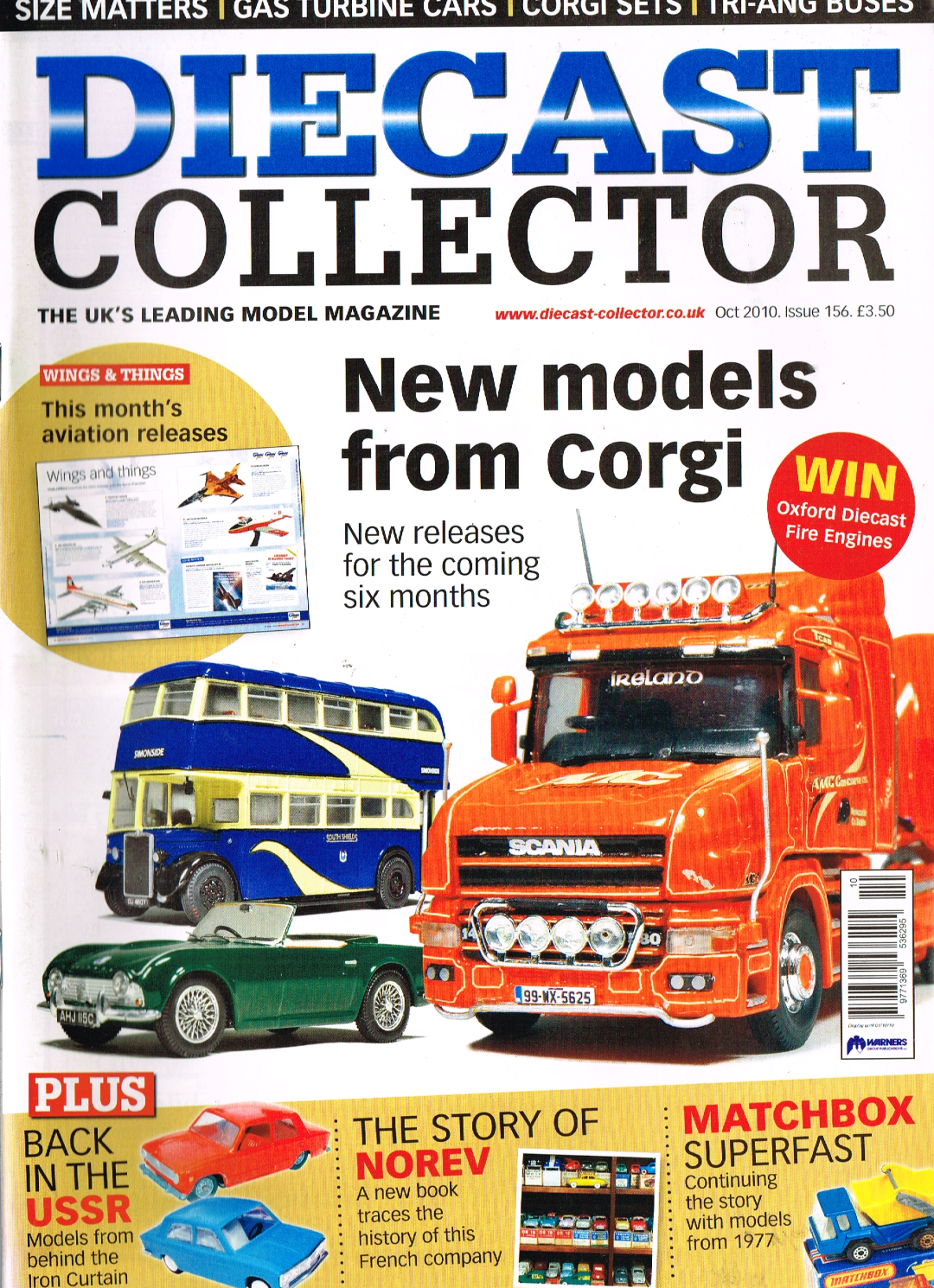 Diecast Collector, Issue 156, October 2010: The UK's leading model magazine