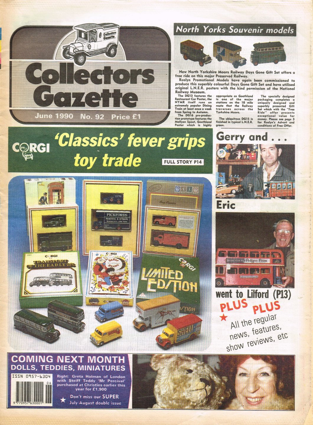 Collectors Gazette - June 1990, No 92