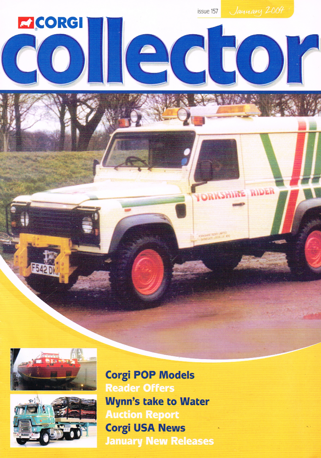 Corgi Collector magazine - Issue 157, January 2004
