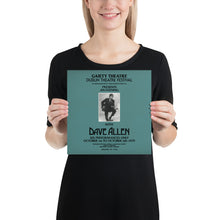 Load image into Gallery viewer, Dave Allen poster: Irish comedian Gaiety Theatre 1979 Poster Matte