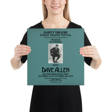 Load image into Gallery viewer, Dave Allen poster: Irish comedian Gaiety Theatre 1979 Poster Matte
