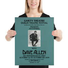 Load image into Gallery viewer, Dave Allen poster: Irish comedian Gaiety Theatre 1979 Poster Matte